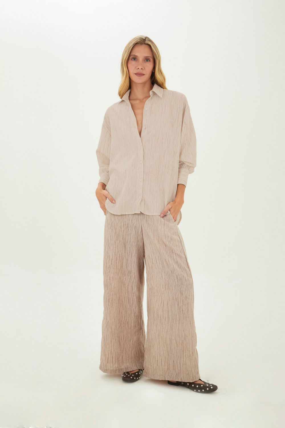 Pantalon Carly Beige